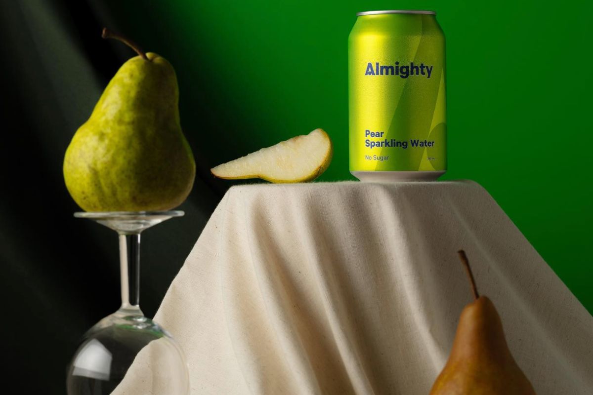 Almighty Pear Sparkling Water