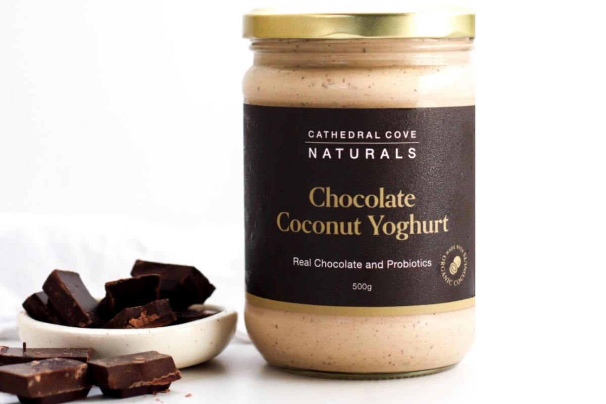 cathedral cove naturals chocolate coconut yoghurt