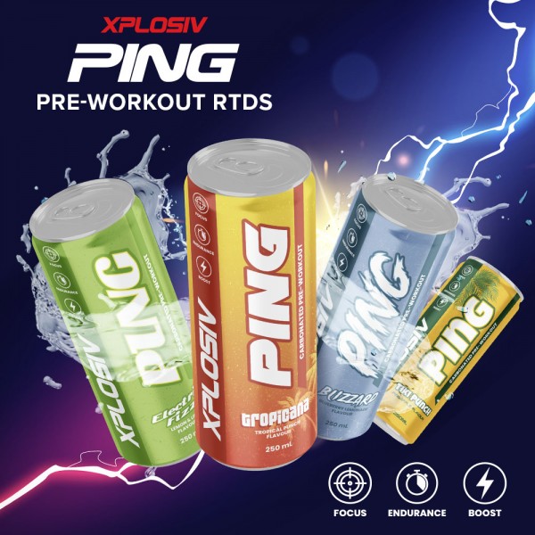 Ping Pre-Workout RTDs