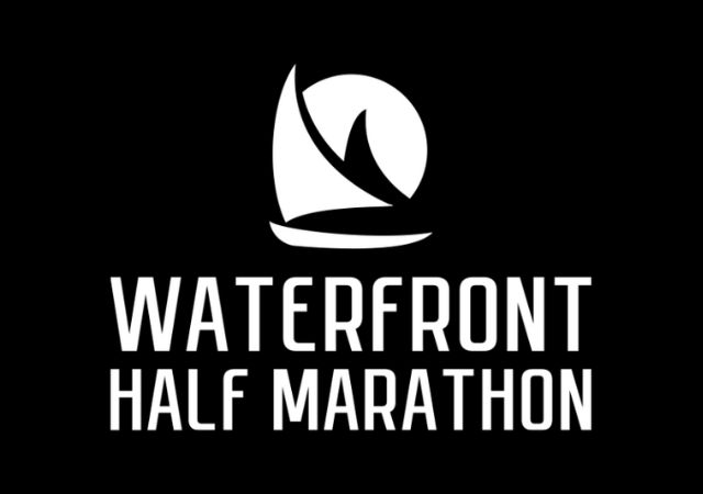 waterfront half 2023 event logo