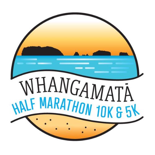 whangamata half 2024 logo